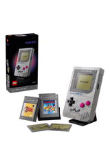 John Lewis Game Boy Replica Building Set for Adults with Interchangeable Game Paks and Display Stand- Buy online at McGrocer