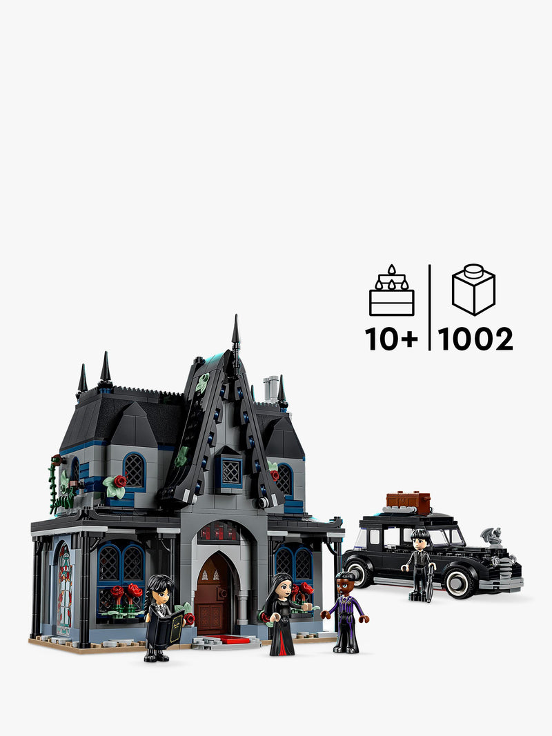 LEGO Wednesday Morticia's Cottage building set 76786, imported from the UK