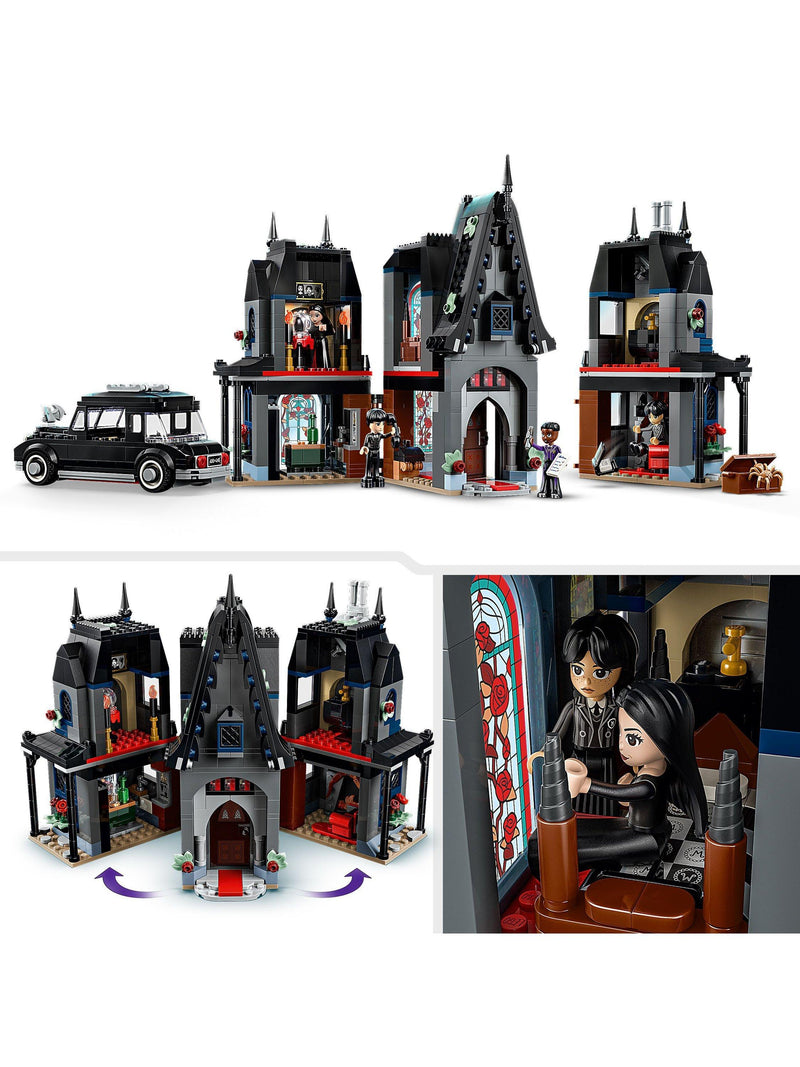 LEGO Wednesday Morticia's Cottage building set 76786, imported from the UK