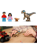 LEGO Jurassic World Raptor Off-Road Escape building set, UK version