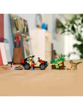 LEGO Jurassic World Raptor Off-Road Escape building set, UK version