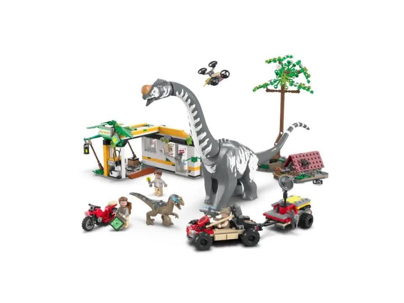 LEGO Jurassic World Raptor and Titanosaurus Tracking Mission 76973 (British brand)
