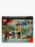 LEGO Jurassic World Spinosaurus and Quetzalcoatlus Air Mission building set, UK version