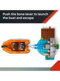 LEGO T. rex River Escape 199-piece building set, imported from the UK