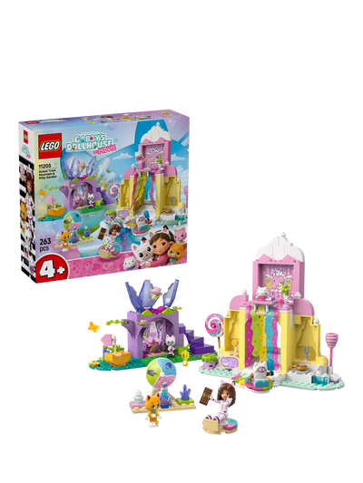 John Lewis Lego Gabby's Dollhouse Sweet Treat Mountain & Kitty Garden Building Toy Set 263 Pieces- Buy online at McGrocer