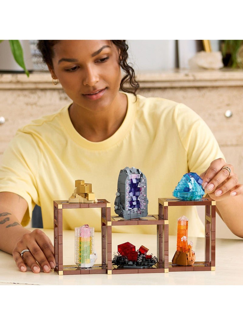 LEGO Ideas Mineral Collection adult building set - British product