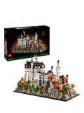 LEGO Architecture Neuschwanstein Castle building set 21063, imported from the UK