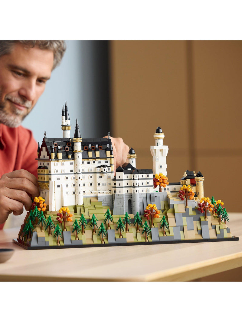 LEGO Architecture Neuschwanstein Castle building set 21063, imported from the UK