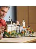 LEGO Architecture Neuschwanstein Castle building set 21063, imported from the UK