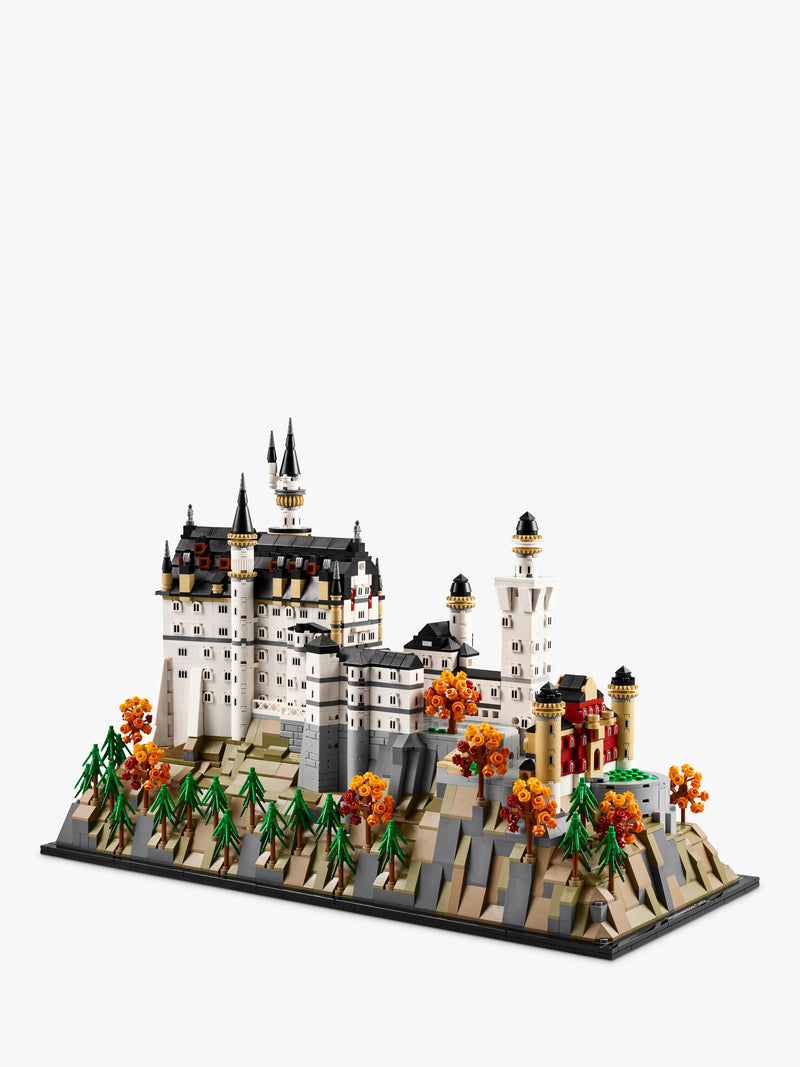 LEGO Architecture Neuschwanstein Castle building set 21063, imported from the UK