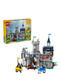 Lego 3-in-1 Medieval Horse Knight Castle building set, UK version