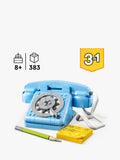 LEGO Creator retro telephone building toy set, UK version