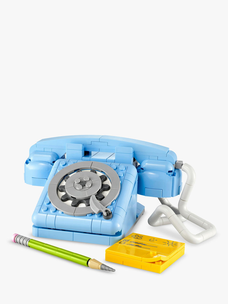 LEGO Creator retro telephone building toy set, UK version
