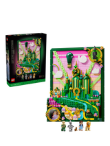John Lewis LEGO Wicked 75685 Emerald City Wall Art Building Set- Buy online at McGrocer