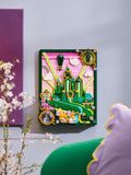 LEGO Wicked Emerald City wall art building set (British brand)