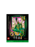 LEGO Wicked Emerald City wall art building set (British brand)
