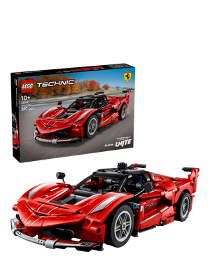 Race Car Building Set with 897 Pieces for Ages 10 and Up