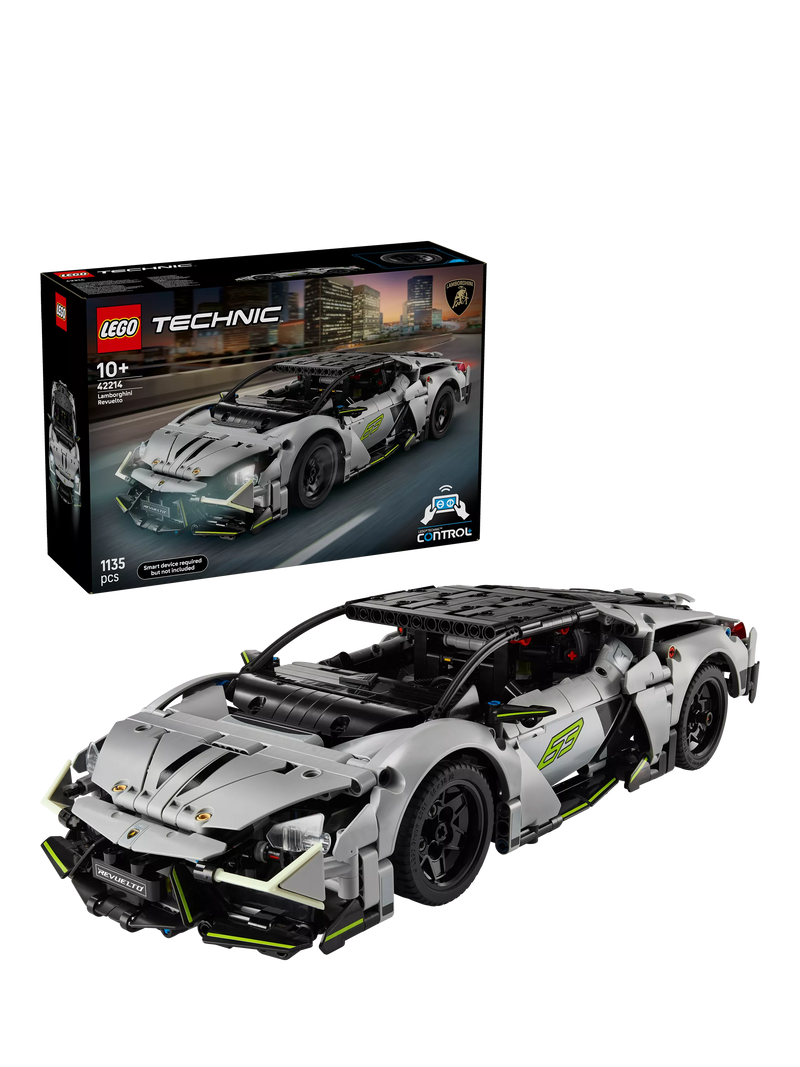 LEGO Technic Lamborghini Revuelto RC car toy 1135 pieces - British product