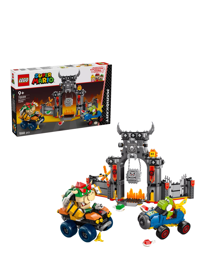 LEGO Super Mario Bowser's Castle building set 1068 pieces, UK version