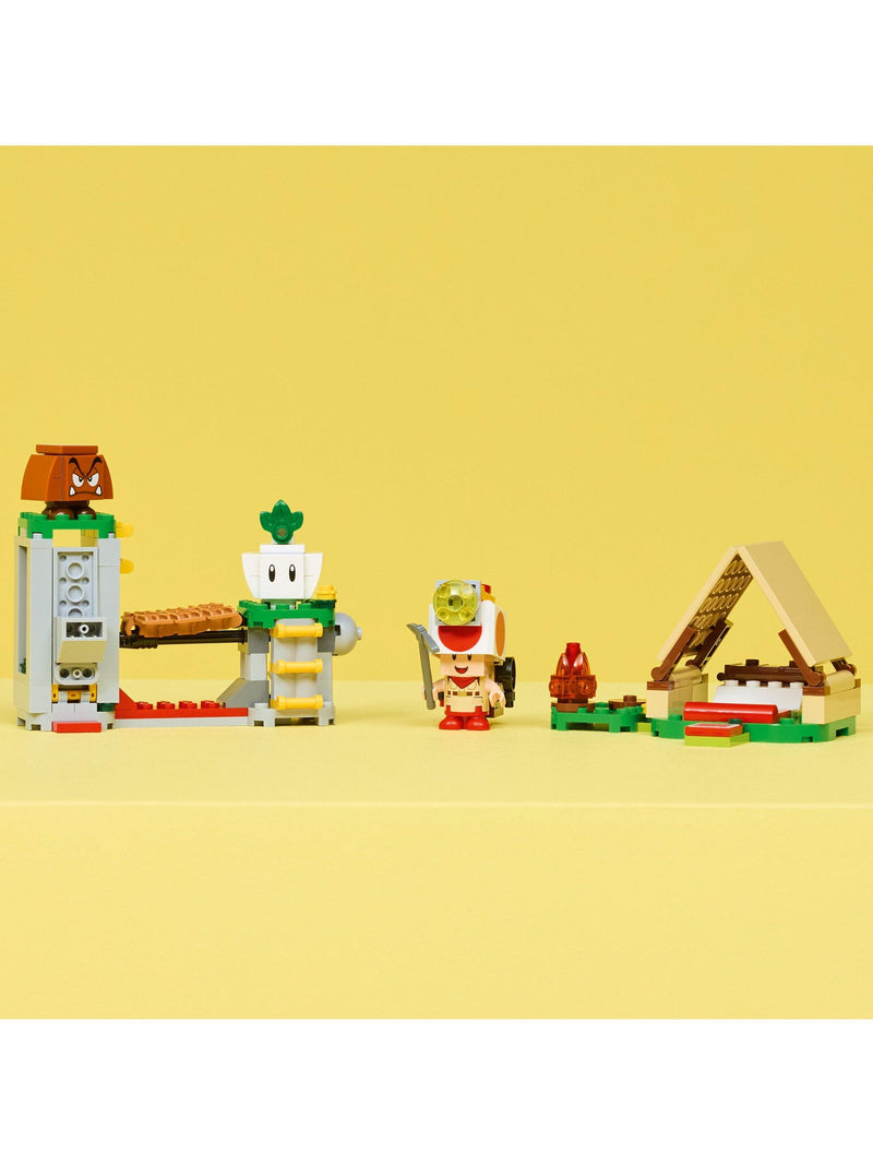 LEGO Super Mario Captain Toad's Camp playset 159 pieces (British brand)