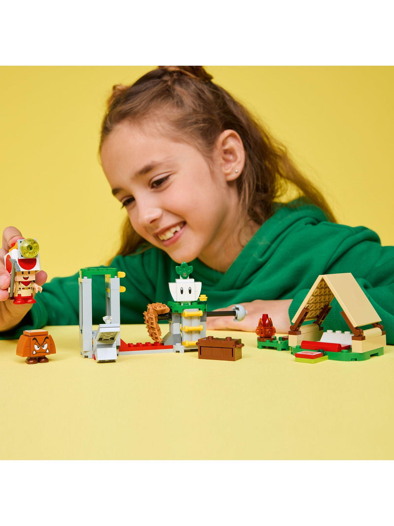 LEGO Super Mario Captain Toad's Camp playset 159 pieces (British brand)