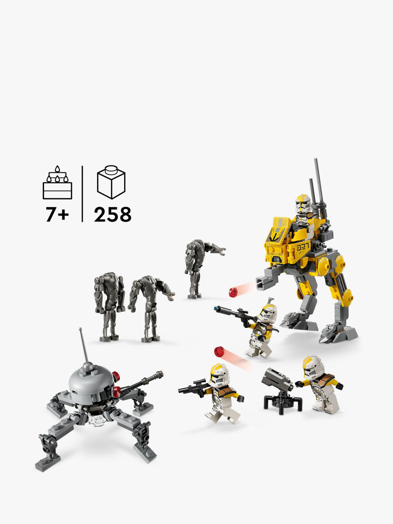 LEGO Star Wars 327th Star Corps Clone Troopers Battle Pack, UK version