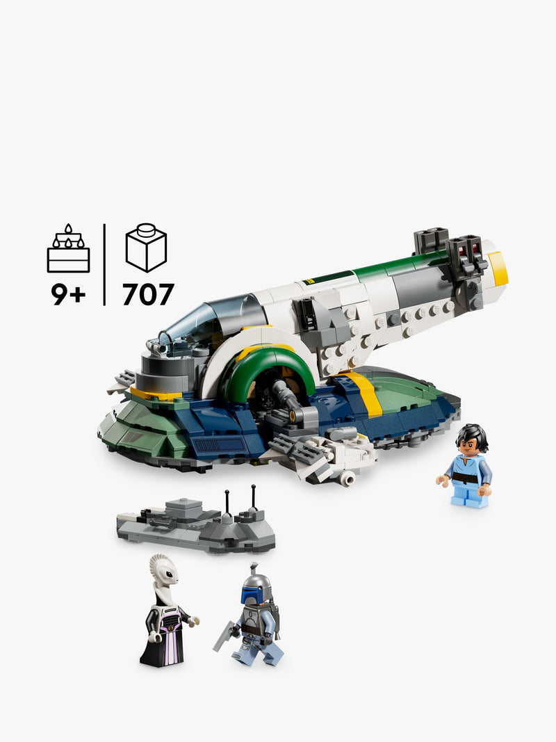 LEGO Star Wars Jango Fett's Starship building set 707 pieces, UK version