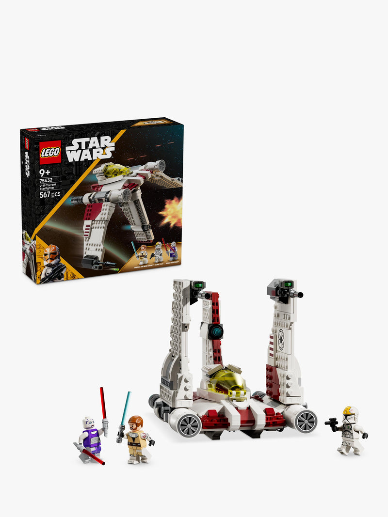 LEGO V-19 Torrent Starfighter building toy, UK version