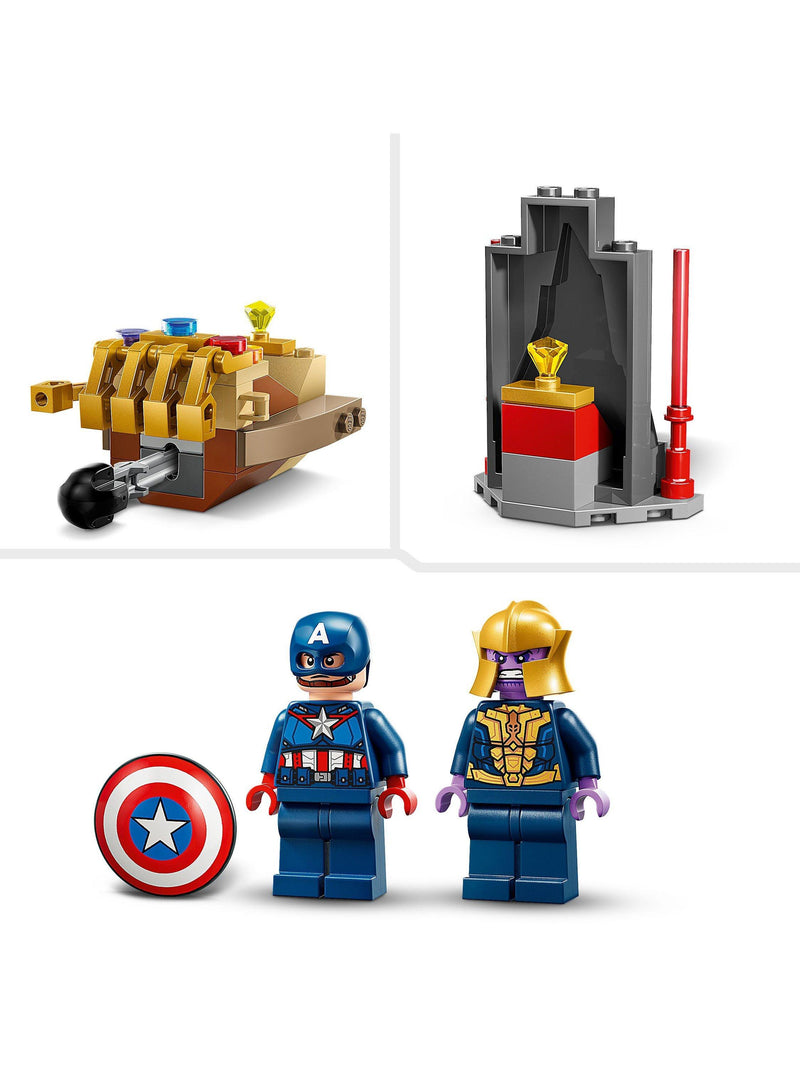 LEGO Marvel Captain America vs Thanos set - British product