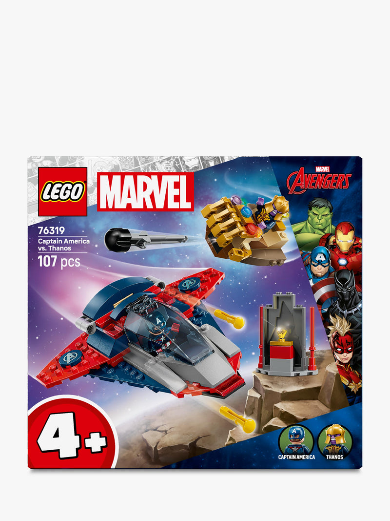 LEGO Marvel Captain America vs Thanos set - British product