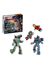 John Lewis LEGO Marvel Super Heroes Iron Man & War Machine vs. Hammer Drones Building Set- Buy online at McGrocer