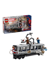 John Lewis Lego Marvel Super Heroes 76321 Spider-Man vs. Doc Ock Subway Train Scene Building Toy Set- Buy online at McGrocer