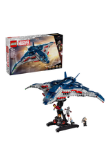 John Lewis LEGO Marvel Super Heroes 76325 Avengers: Age of Ultron Quinjet Construction Set 1,131 Pieces- Buy online at McGrocer