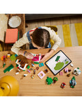 LEGO Animal Crossing Creative Houses Seasons of Fun building set with 814 pieces, UK version