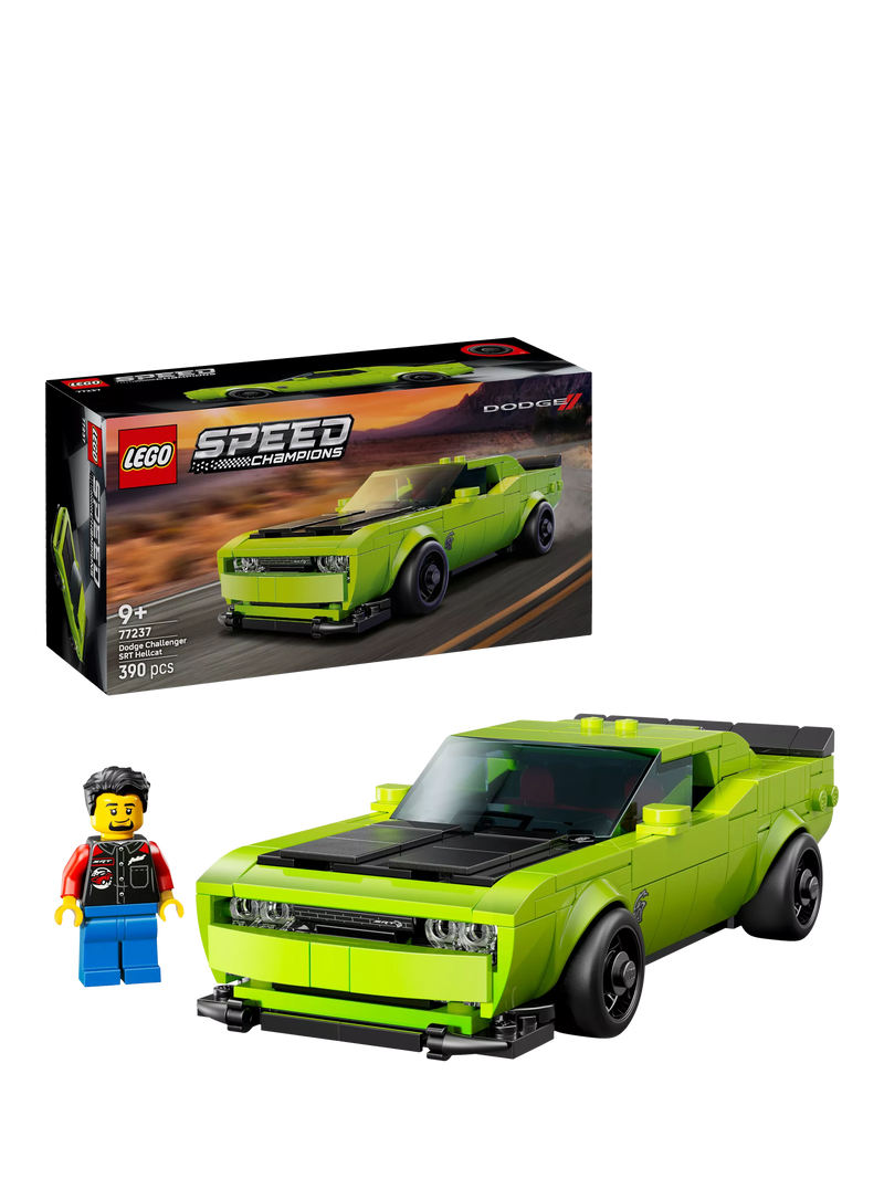 LEGO Speed Champions Dodge Challenger SRT Hellcat building set, UK version