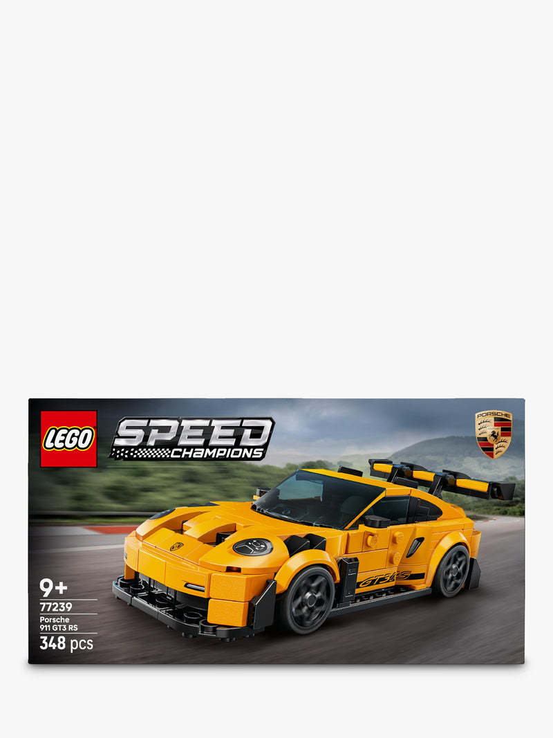 LEGO Porsche 911 GT3 RS building set 77239, UK version