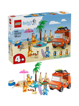 John Lewis LEGO Bluey 11202 Bluey's Beach & Family Car Trip Building Toy Set- Buy online at McGrocer