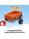 LEGO Bluey beach car trip set 133 pieces, imported from the UK
