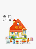 LEGO DUPLO Bluey's Family House memory game building set 83 pieces, imported from the UK