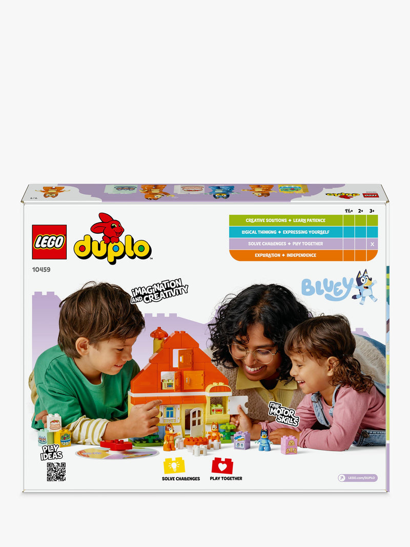 LEGO DUPLO Bluey's Family House memory game building set 83 pieces, imported from the UK