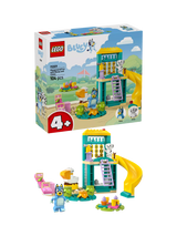 John Lewis LEGO Bluey Playground Fun with Bluey and Chloe Building Toy- Buy online at McGrocer