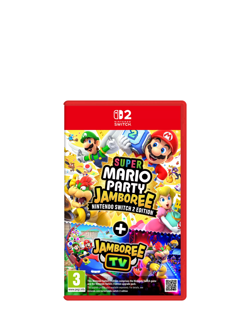 Nintendo Super Mario Party Jamboree Switch 2 Edition game case, imported from the UK