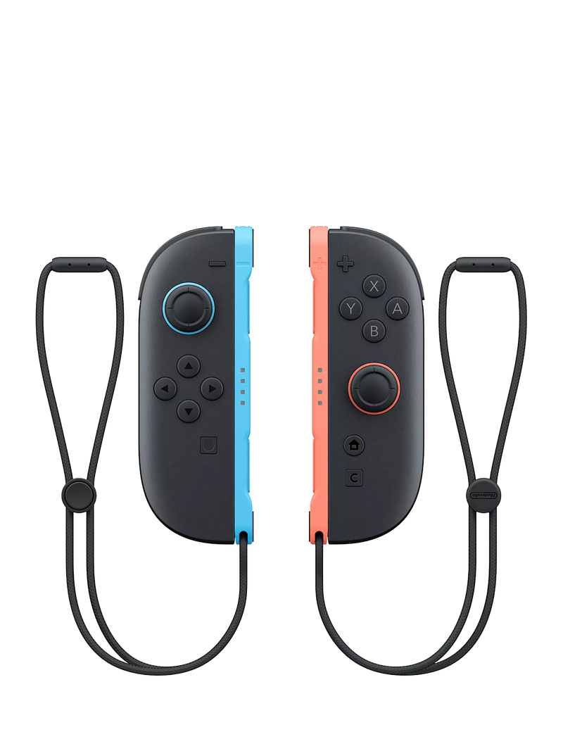 Nintendo Joy-Con 2 strap light blue and red, imported from the UK