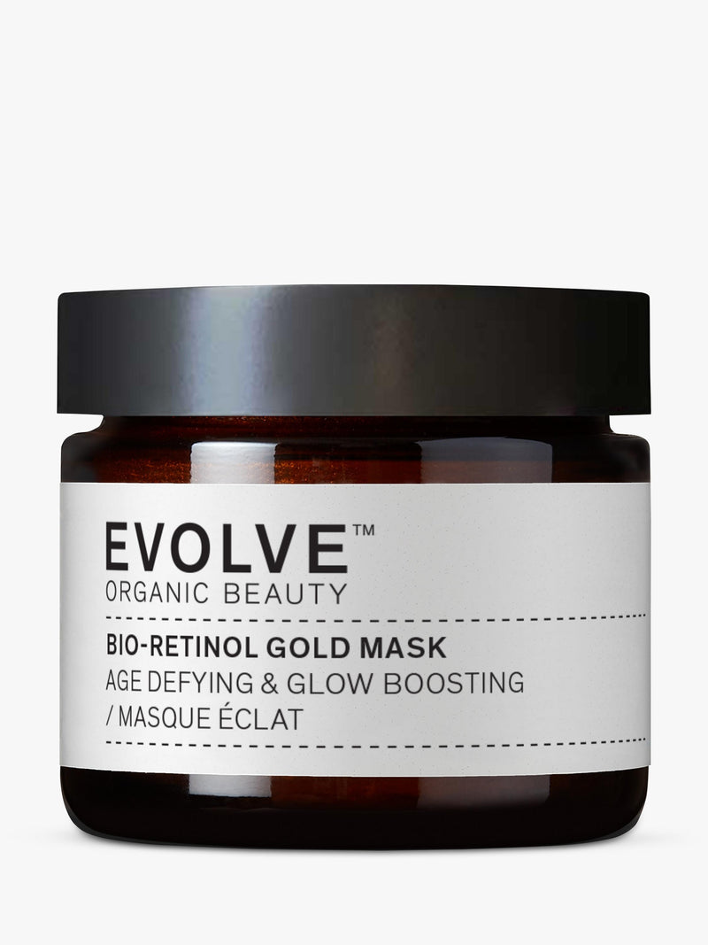 Evolve Organic Beauty Bio-Retinol Gold Face Mask - British product