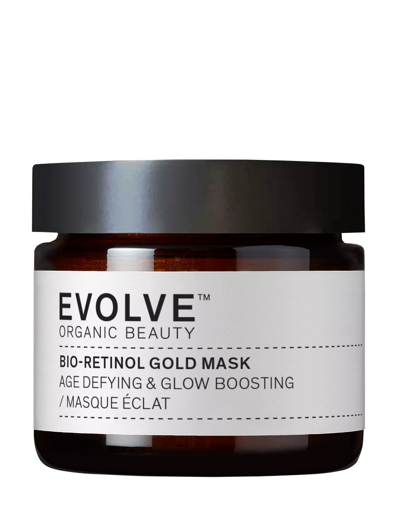 Evolve Organic Beauty Bio-Retinol Gold Face Mask - British product