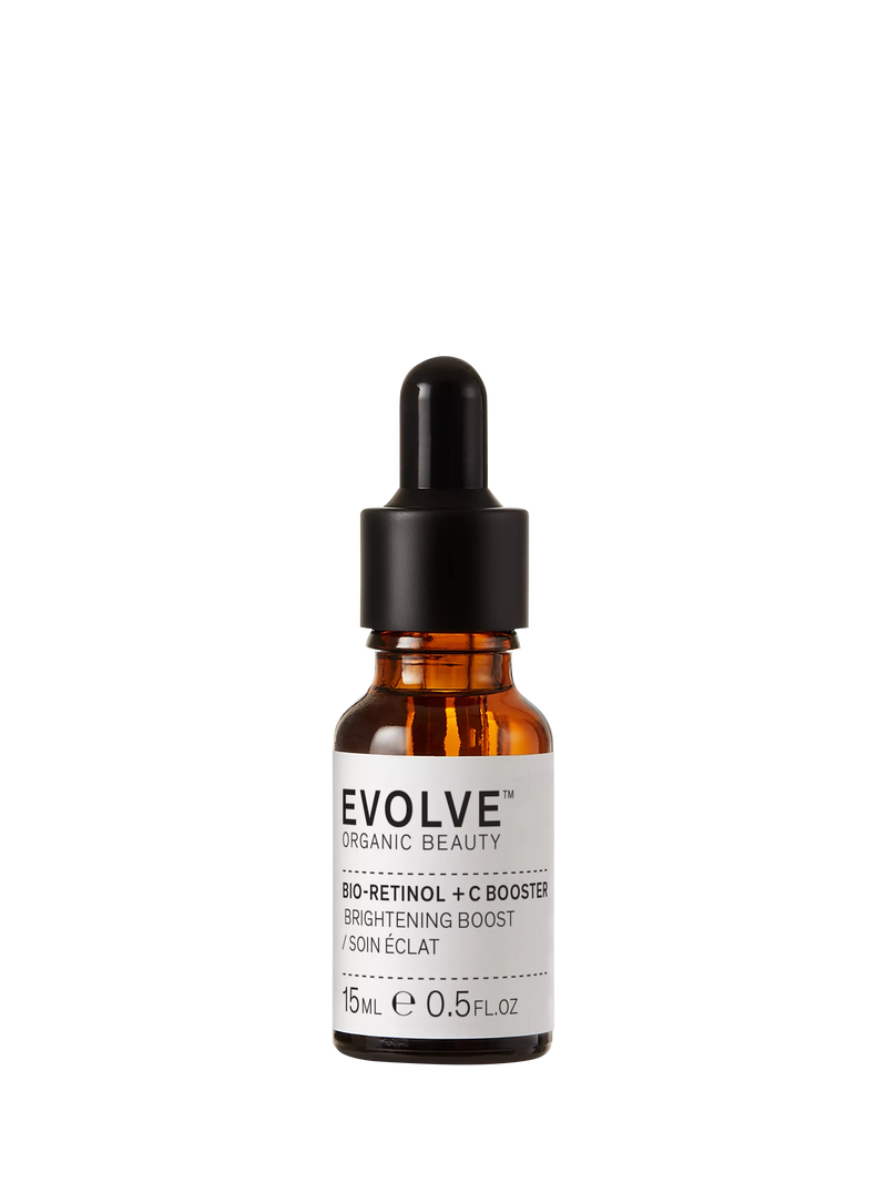 Evolve Organic Beauty Bio-Retinol + C Booster facial oil 15ml - British product