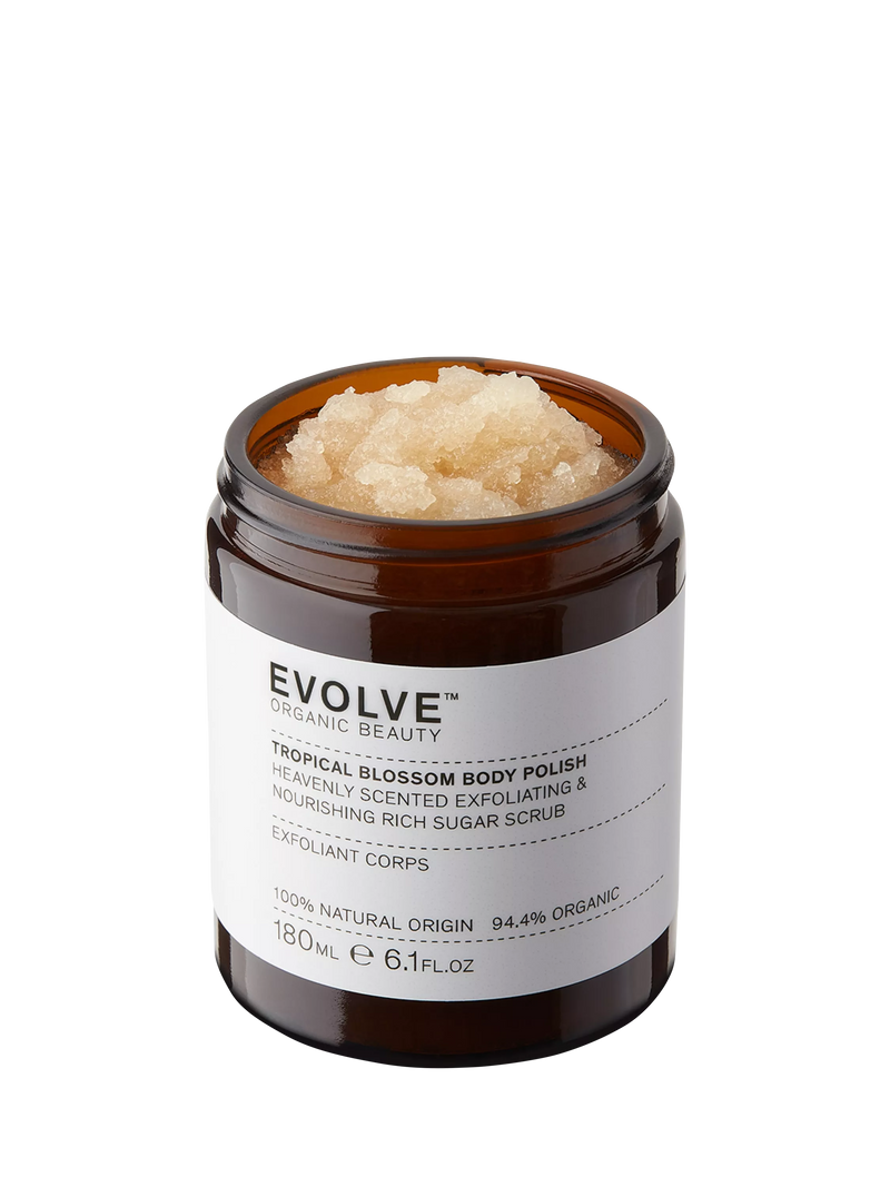Evolve Organic Beauty Tropical Blossom Body Polish 180ml - British product
