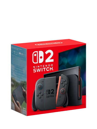 John Lewis Nintendo Switch 2 256GB Console with Joy-Con 2, Black- Buy online at McGrocer
