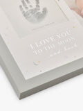 Bambino hand print frame and ink pad, British brand