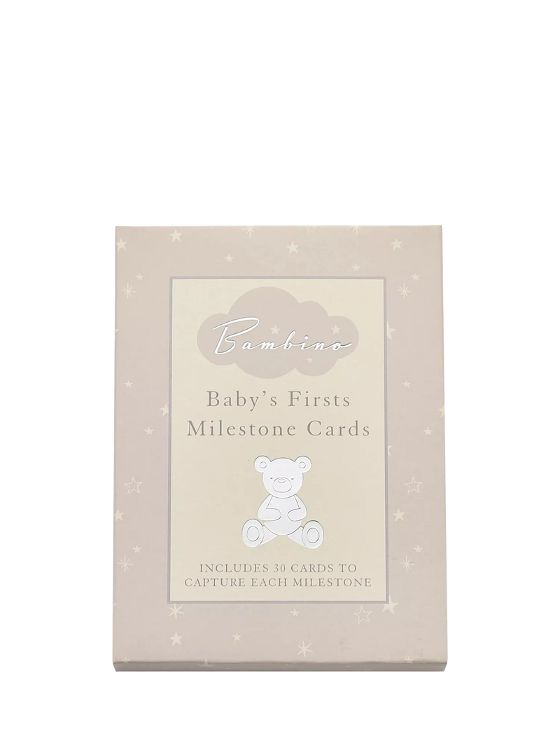 Bambino milestone cards Baby's Firsts set, UK version